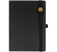 Ежедневник Favor Gold, недатированный, черный