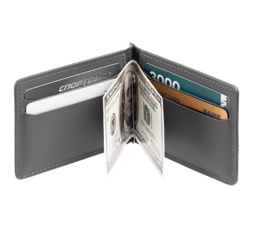 Зажим для купюр Alaska, серый