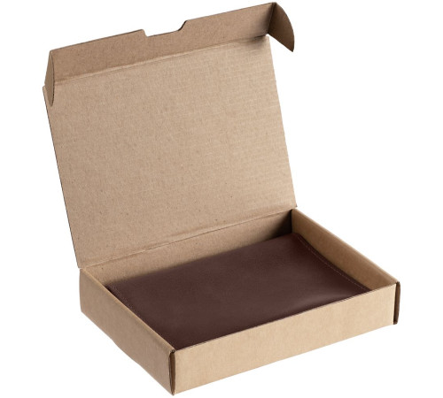 Обложка для паспорта Apache, ver.2, темно-коричневая