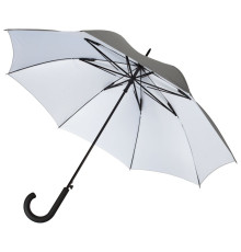 Зонт-трость Wind, серебристый