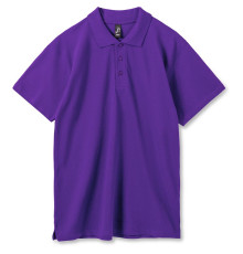 Рубашка поло мужская Summer 170, темно-фиолетовая