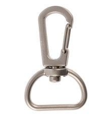 Застежка-карабин Snap Hook, M, серебристая