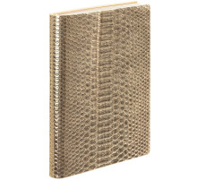 Ежедневник Anaconda, недатированный, золотистый