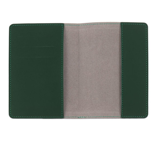 Обложка для паспорта Shall Simple, зеленый