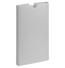 Шубер Flacky Slim, серебристый