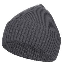 Шапка Hinge, темно-серая (графит)