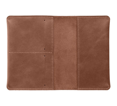 Обложка для паспорта Apache, ver.2, коричневая (какао)