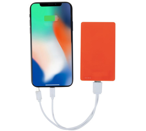 Внешний аккумулятор Easy Trick, 4000 мАч, оранжевый