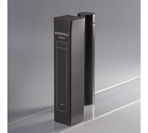 Термобутылка Metropolis, черная