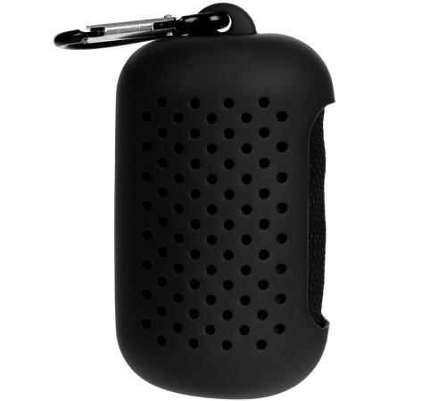 Охлаждающее полотенце Narvik в силиконовом чехле, черное