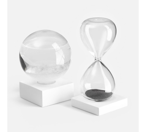 Штормгласс Mystery, белый