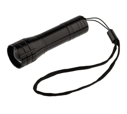 Фонарик с фокусировкой луча Beaming, черный