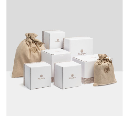 Чайник Diamante Bianco в подарочной коробке, белый