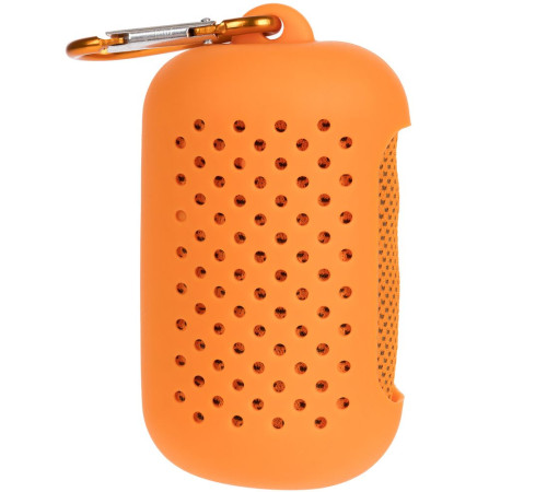 Охлаждающее полотенце Narvik в силиконовом чехле, оранжевое