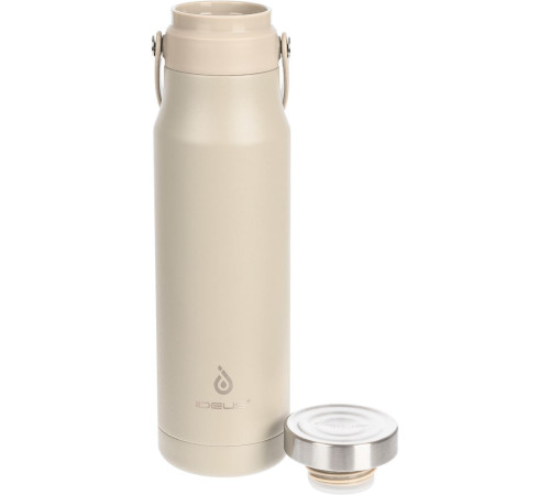 Термобутылка Tateyama, серо-бежевая