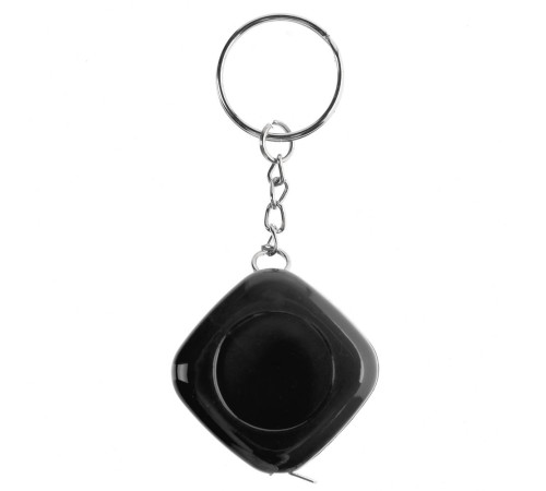 Брелок с рулеткой Metric, черный