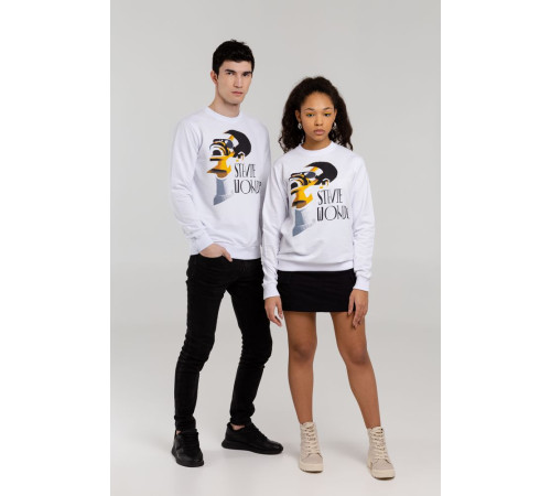 Толстовка «Меламед. Stevie Wonder», белая