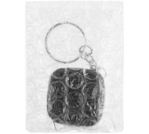 Брелок с рулеткой Metric, черный