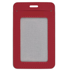 Чехол для пропуска Shall Simple, красный