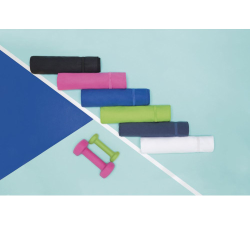 Спортивное полотенце Atoll Medium, черное