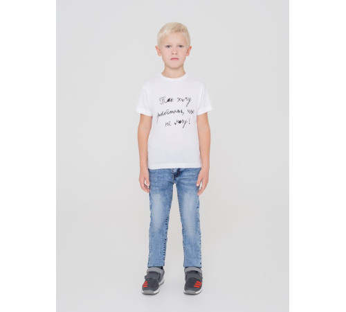 Футболка детская «Так хочу работать», белая