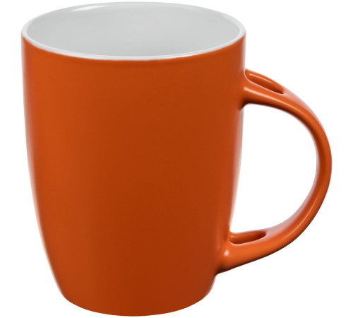 Кружка с ложкой Cheer Up, ver.2, оранжевая