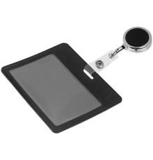 Чехол для карточки с ретрактором Devon, черный