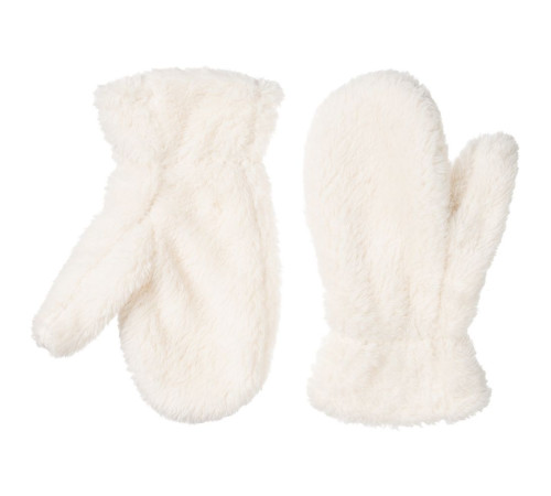 Варежки Flocky, молочно-белые