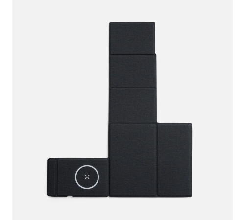 Складной органайзер с беспроводной зарядкой Midstream ver.2, серый