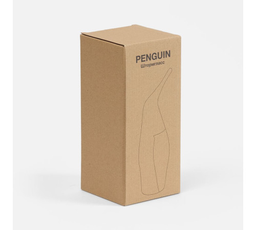 Штормгласс Penguin, черный