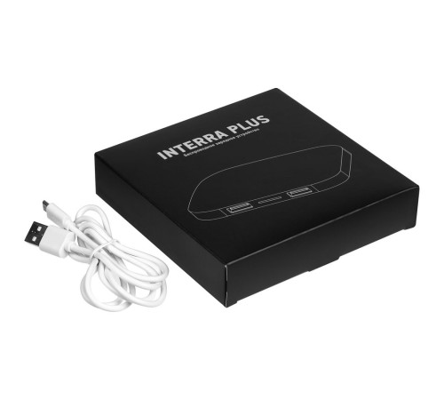 Беспроводное зарядное устройство Interra Plus, белое