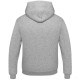Толстовка Hooded, серый меланж