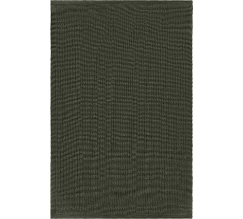 Плед Lattice, зеленый меланж (оливковый)