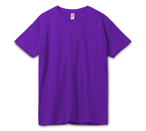 Футболка унисекс Regent 150, темно-фиолетовая
