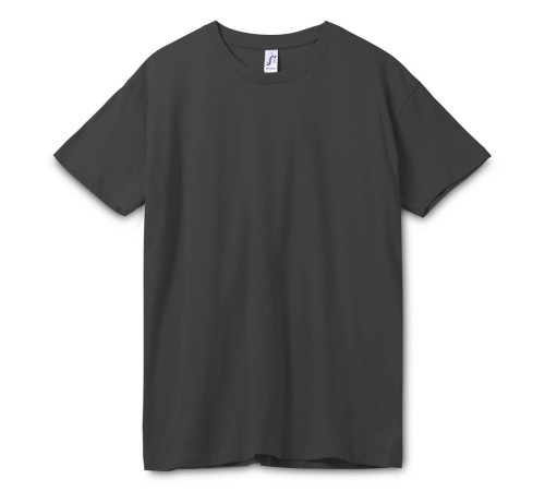 Футболка унисекс Regent 150, темно-серая