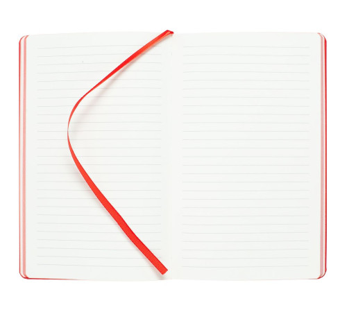 Блокнот Shall Round, красный