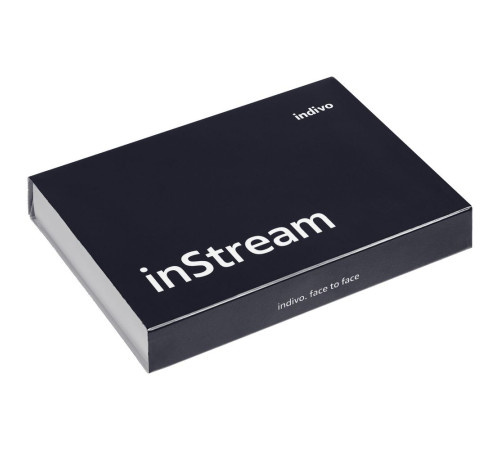Обложка для паспорта inStream, синяя