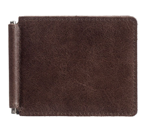 Зажим для купюр Apache, темно-коричневый