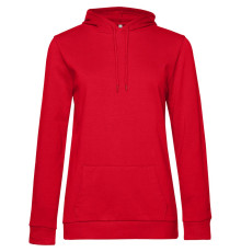 Толстовка с капюшоном женская Hoodie, красная