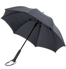 Зонт-трость rainVestment, темно-синий меланж