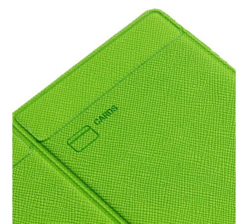 Обложка для автодокументов Devon Light, зеленая