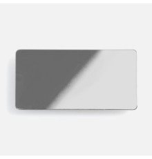 Значок Magnet Matto, серебристый глянцевый