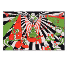 Плед Snake Your Body, красный