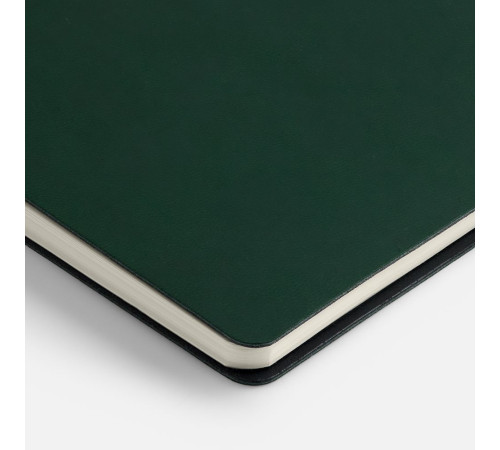 Блокнот Verso в клетку, зеленый, ver.2