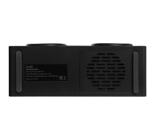 Bluetooth-колонка со светомузыкой Sensofonic, черная