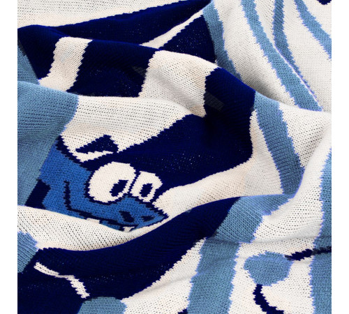 Плед Snake Your Body, синий