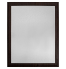 Плакетка Plaque XL, венге с серебристой пластиной
