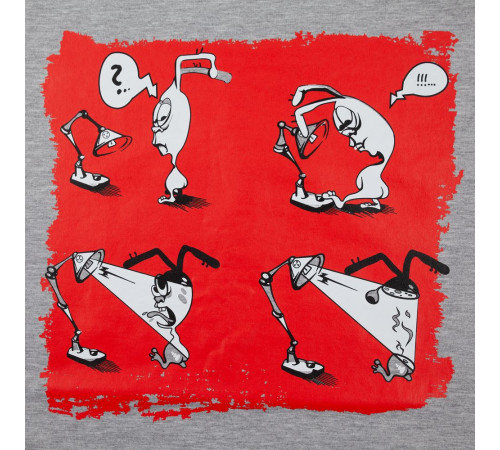 Толстовка «Ногиотушей», серый меланж