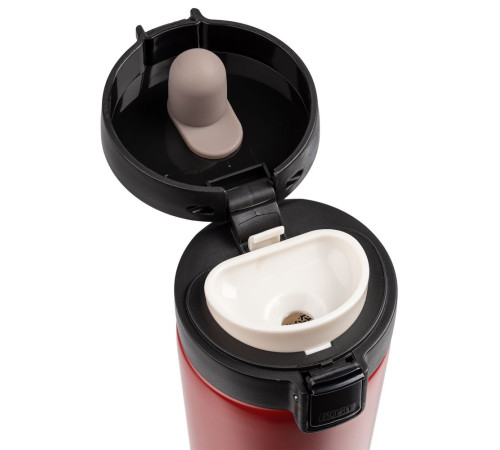 Термостакан с ситечком No Leak Infuser, красный