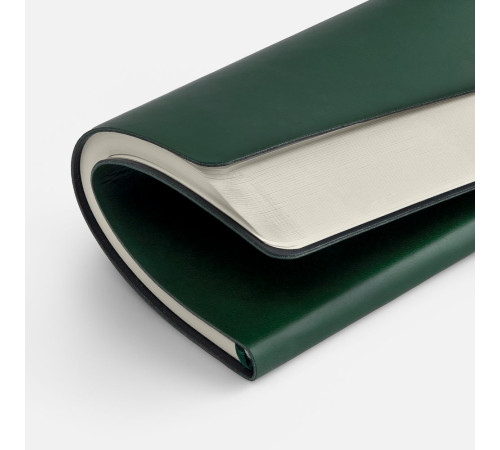 Блокнот Verso в клетку, зеленый, ver.2